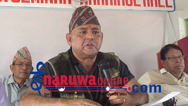 raja badi morcha gathan inaruwa sinet shrestha
