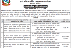 सरकारद्वारा ६ वटा निर्माण कम्पनी कालोसूचीमा